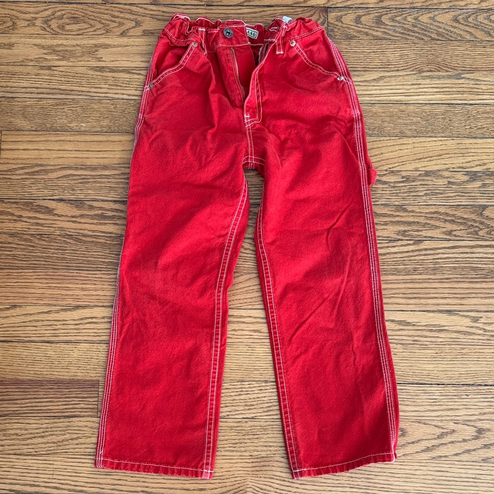 Hey Gang Kid’s Red Pants Size 8/9